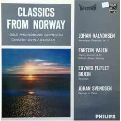 Johan Halvorsen / Fartein Valen / Edvard Fliflet Bræin / Johan Svendsen / Oslo Filharmoniske Orkester / Øivin Fjeldstad Norwegian Rhapsody No. 2 / Pia