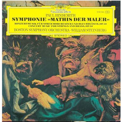 Paul Hindemith / Boston Symphony Orchestra / William Steinberg Symphonie "Mathis Der Maler" / Konzertmusik Für Streichorchester Und Blechbläser, Op. 5