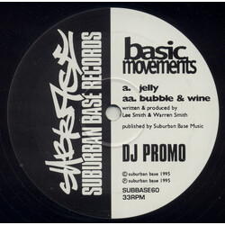 Basic Movements Jelly / Bubble & Wine USED VINYL 12INCH PROMO 33 S RPM