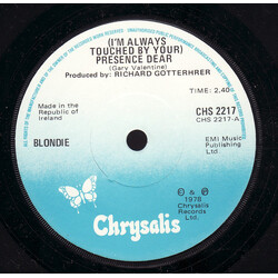 Blondie (I'm Always Touched By Your) Presence Dear USED VINYL 7INCH 45 RPM