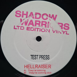 Shadow Warriors (2) Hellraiser USED VINYL 12INCH WHITE LABEL