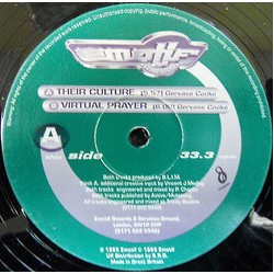 B.L.I.M. Their Culture / Virtual Prayer Vinyl 12" USED