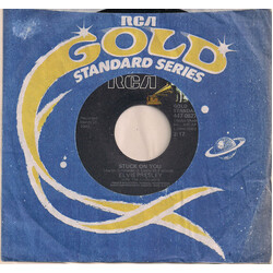 Elvis Presley / The Jordanaires Stuck On You / Fame And Fortune USED VINYL 7INCH 45 RPM REISSUE