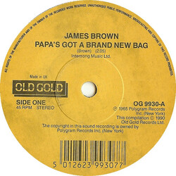 James Brown Papa's Got A Brand New Bag USED VINYL 7INCH 45 RPM COMPILATION