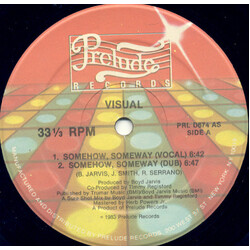 Visual Somehow,  Someway USED VINYL 12INCH 33 S RPM
