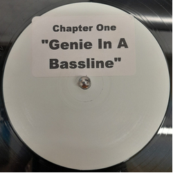 Chapter One (12) Genie In A Bassline USED VINYL 12INCH SINGLE SIDED UNOFFICIAL RELEASE WHITE LABEL