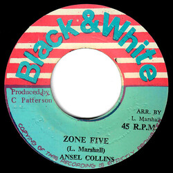 Ansel Collins Zone Five USED VINYL 7INCH 45 RPM