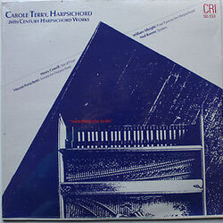 Carole Terry / Henry Cowell / Vincent Persichetti / William Albright / Ned Rorem 20th Century Harpsichord Works Vinyl LP USED
