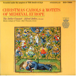 Alfred Deller / Deller Consort Christmas Carols & Motets Of Medieval Europe Vinyl LP USED