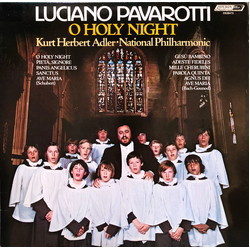Luciano Pavarotti / Kurt Herbert Adler / National Philharmonic Orchestra O Holy Night Vinyl LP USED