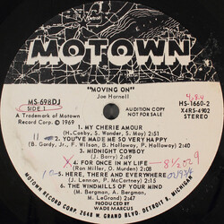 Joe Harnell Moving On Vinyl LP USED
