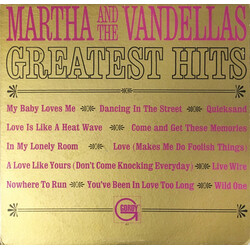 Martha Reeves & The Vandellas Greatest Hits Vinyl LP USED