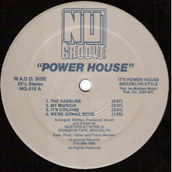 Masters At Work Power House USED VINYL 12INCH 33 S RPM