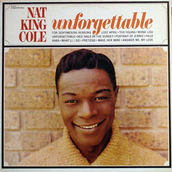 Nat King Cole Unforgettable Vinyl LP USED
