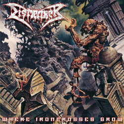 Dismember Where Ironcrosses Grow Vinyl LP USED