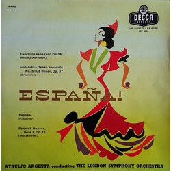 Ataúlfo Argenta / London Symphony Orchestra España Vinyl LP USED