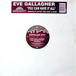 Eve Gallagher You Can Have It All USED VINYL 12INCH 33 S RPM STEREO