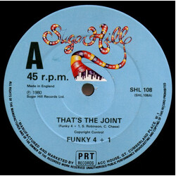 Funky 4 + 1 That's The Joint USED VINYL 12INCH