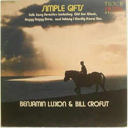 Benjamin Luxon / Bill Crofut Simple Gifts - British & American Folk Songs Vinyl LP USED