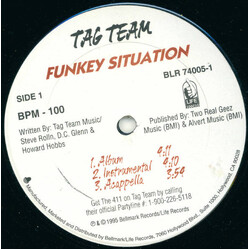 Tag Team Funkey Situation / What You Waitin For USED VINYL 12INCH
