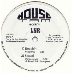 LNR Reachin' USED VINYL 12INCH 33 S RPM