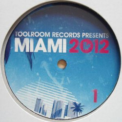 Various Toolroom Records Presents Miami 2012 (Sampler 1) USED VINYL 12INCH