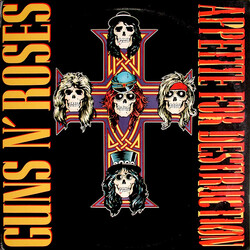 Guns N' Roses Appetite For Destruction Vinyl LP USED