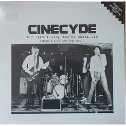 Cinecyde You Live A Lie, You're Gonna Die Vinyl LP USED