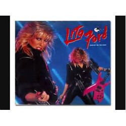 Lita Ford Dancin' On The Edge Vinyl LP USED