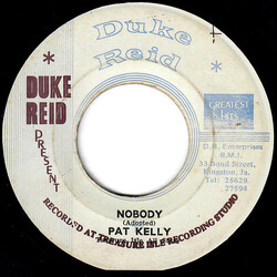 Pat Kelly / Treasure Isle All Stars Nobody / Brand New Me USED VINYL 7INCH 45 RPM SINGLE REISSUE