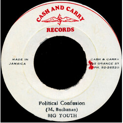 Big Youth Political Confusion USED VINYL 7INCH 45 RPM