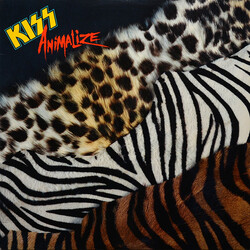 Kiss Animalize Vinyl LP USED