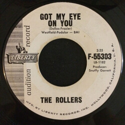 The Rollers (5) Got My Eye On You USED VINYL 7INCH 45 RPM SINGLE PROMO