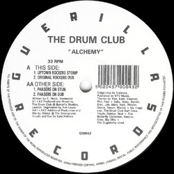Drum Club Alchemy USED VINYL 12INCH 33 S RPM