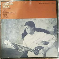 Elizabeth Cotten Folksongs And Instrumentals With Guitar Vinyl LP USED