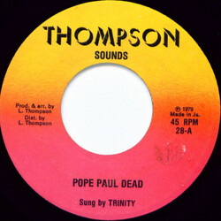 Trinity (4) / Thompson All Stars Pope Paul Dead USED VINYL 7INCH 45 RPM