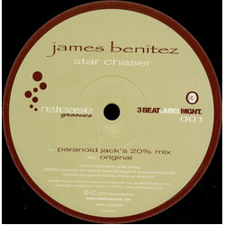 James Benitez Star Chaser USED VINYL 12INCH 45 RPM