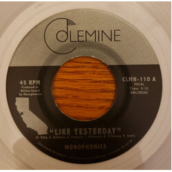 Monophonics / Destruments Like Yesterday / Freedom USED VINYL 7INCH 45 RPM