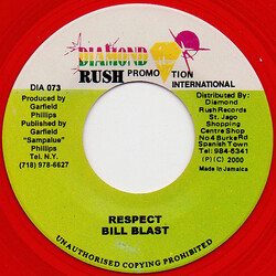 Bill Blast (3) Respect USED VINYL 7INCH