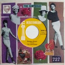 The Contessas (3) Broken Heart / Gimme Gimme USED VINYL 7INCH 45 RPM