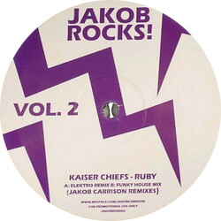 Kaiser Chiefs Ruby (Jakob Carrison Remixes) USED VINYL 12INCH UNOFFICIAL RELEASE PROMO