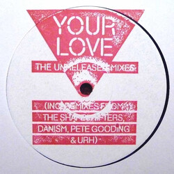 Frankie Knuckles / Director's Cut (3) / Jamie Principle Your Love (The Unreleased Mixes) USED VINYL 12INCH WHITE LABEL
