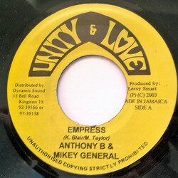 Anthony B / Mikey General Empress USED VINYL 7INCH 45 RPM