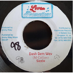 Sizzla Dash Dem Wey USED VINYL 7INCH