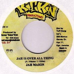 Jah Mason Jah Is Over All Thing USED VINYL 7INCH 45 RPM