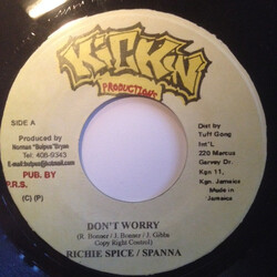 Richie Spice / Spanner Banner / Pliers Don´t Worry / Let The Youth Dem Go USED VINYL 7INCH 45 RPM