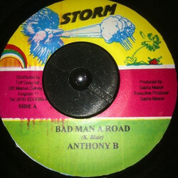 Anthony B Bad Man A Road USED VINYL 7INCH 45 RPM