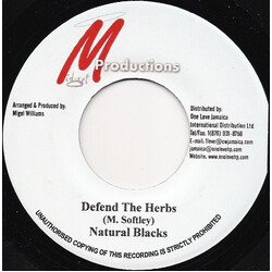 Natural Black / Guidance (4) Defend The Herbs / Don´t Give It Up USED VINYL 7INCH 45 RPM