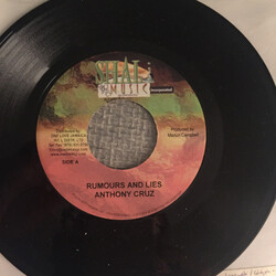 Anthony Cruz Rumours And Lies USED VINYL 7INCH 45 RPM