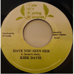 Anthony Red Rose / Kirk Davis Stop / Have You Seen Her USED VINYL 7INCH 45 RPM